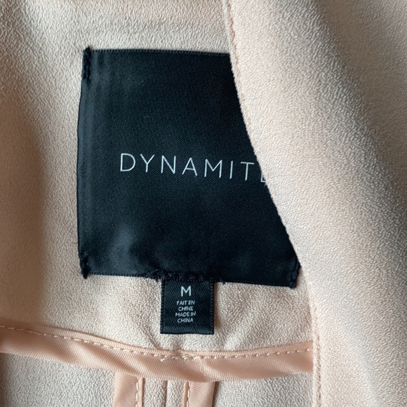 Long blush blazer - Picture 5 of 5